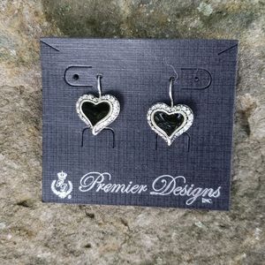 NWT Premier Design
Silver Black Heart 🖤 Necklace